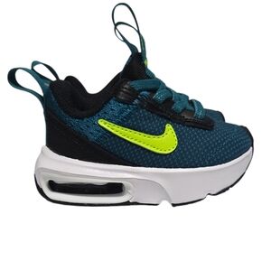 Nike Air Max INTRLK Lite Teal and Black Sneakers Baby size 3